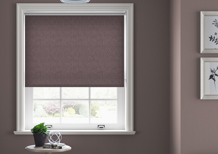 Plush (Blackout), Graphite - Roller Blind - Image 3